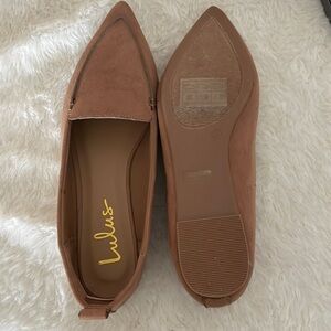 lulus sz 7.5 dress shoes pointy